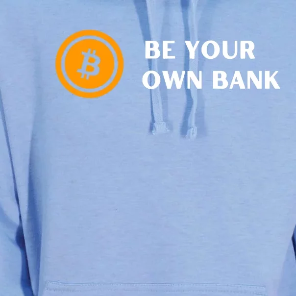 Bitcoin Be Your Own Bank Unisex Surf Hoodie