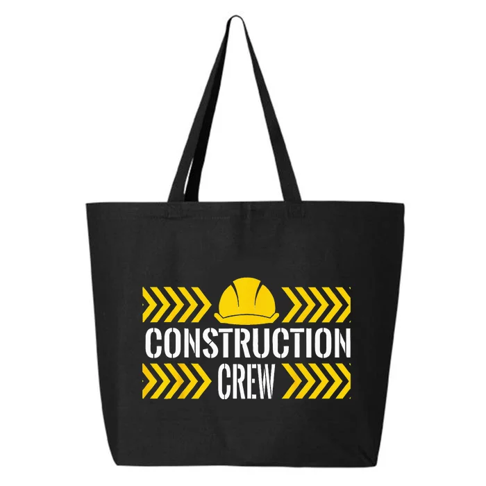 Birthday Crew 1st Construction Birthday Truck Party 25L Jumbo Tote