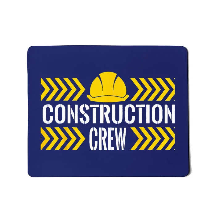 Birthday Crew 1st Construction Birthday Truck Party Mousepad