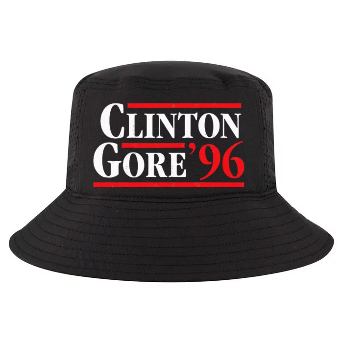 Bill Clinton 1996 Retro Presidential Campaign Cool Comfort Performance Bucket Hat