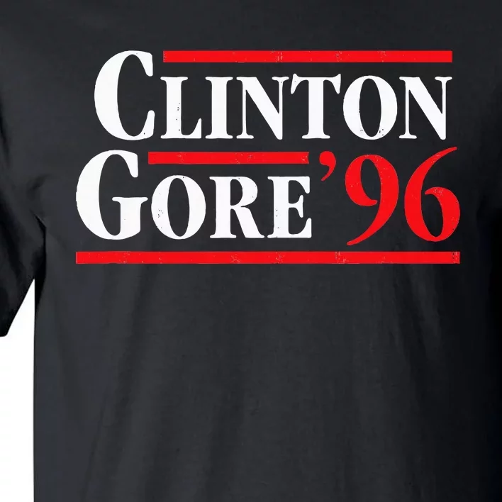 Bill Clinton 1996 Retro Presidential Campaign Tall T-Shirt