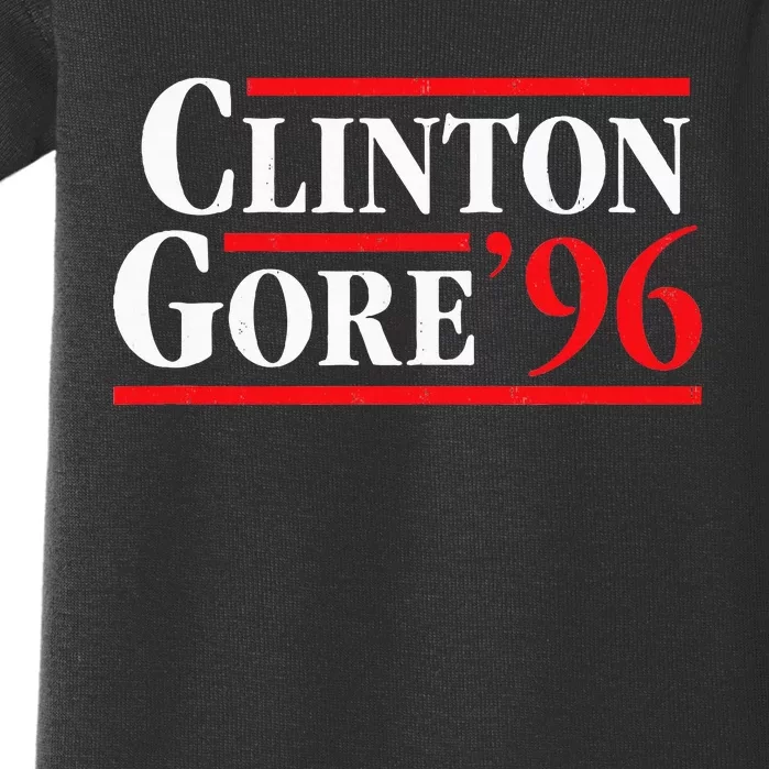 Bill Clinton 1996 Retro Presidential Campaign Baby Bodysuit