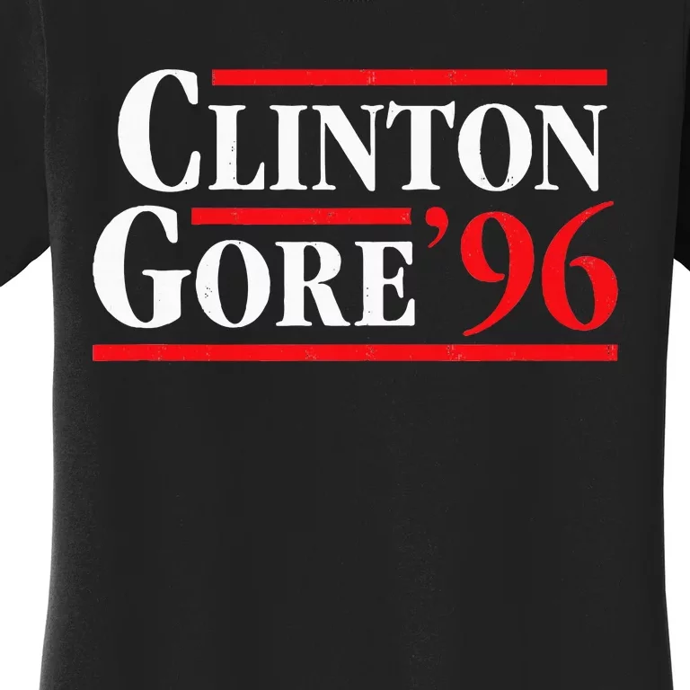 Bill Clinton 1996 Retro Presidential Campaign Women's T-Shirt