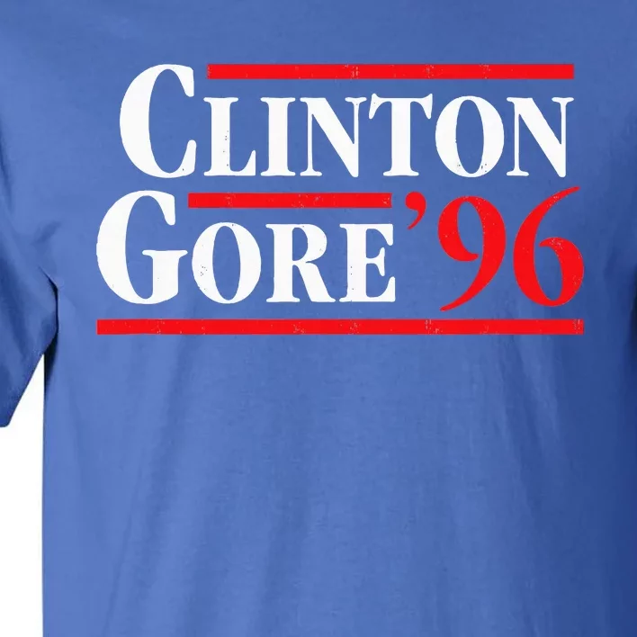 Bill Clinton 1996 Retro Presidential Campaign Tall T-Shirt