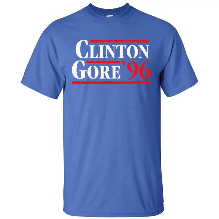 Bill Clinton 1996 Retro Presidential Campaign Tall T-Shirt