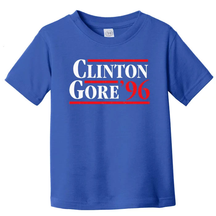 Bill Clinton 1996 Retro Presidential Campaign Toddler T-Shirt