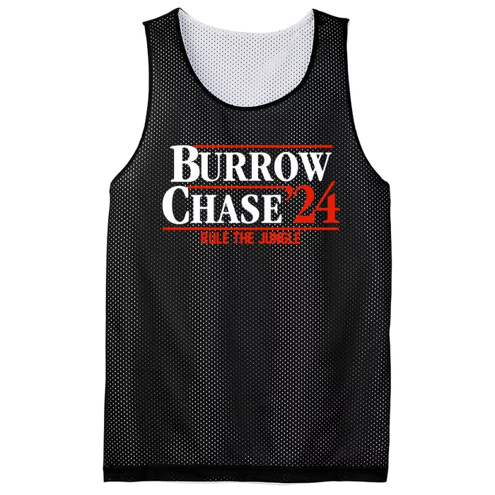 Burrow Chase 24 Mesh Reversible Basketball Jersey Tank