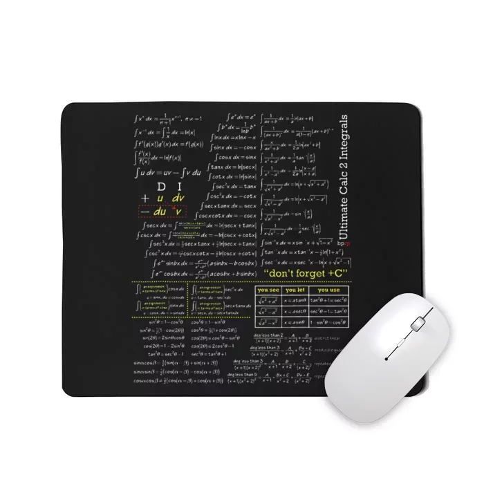 Blackpenredpen Calculus 2 Ultimate Integral Mousepad