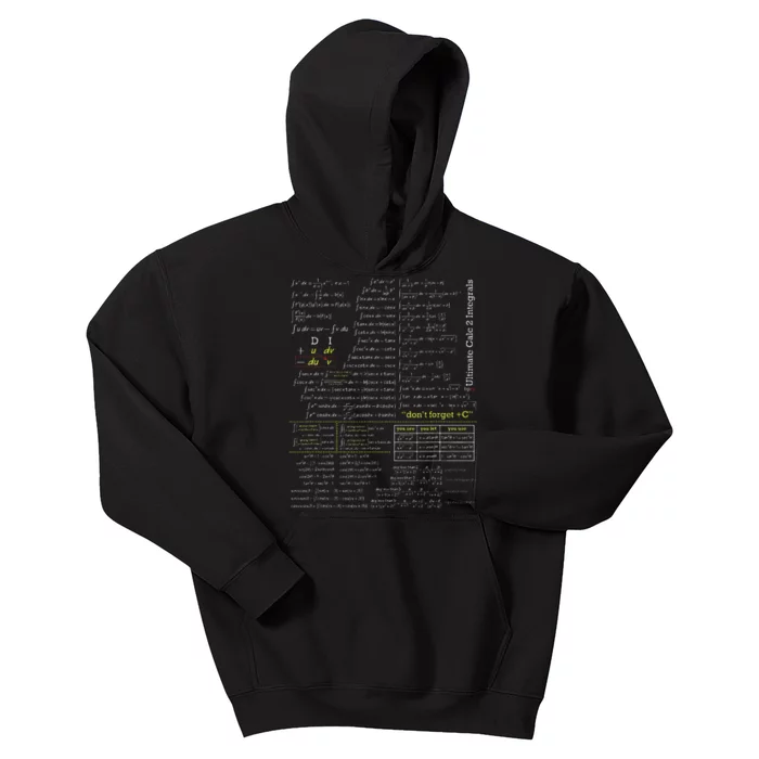 Blackpenredpen Calculus 2 Ultimate Integral Kids Hoodie