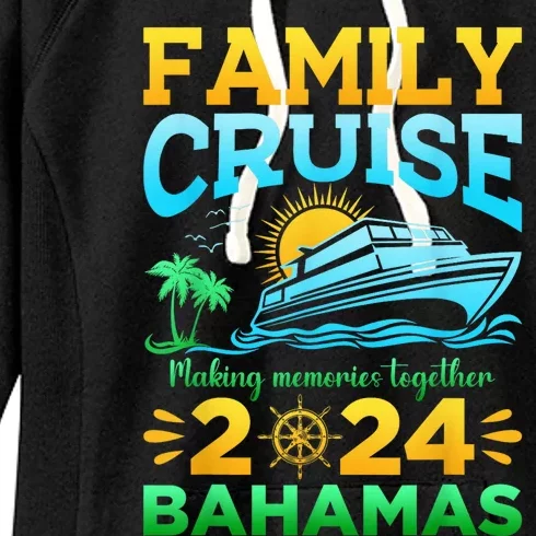 Bahamas Cruise 2024 Family Friends Group Vacation Matching Women's Fleece Hoodie