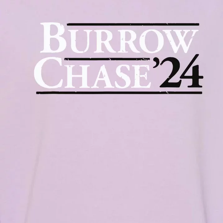 Burrow Chase 2024 Funny Burrow Chase 24 Garment-Dyed Sweatshirt