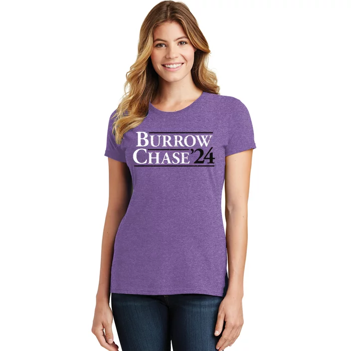 Burrow Chase 2024 Funny Burrow Chase 24 Women's T-Shirt