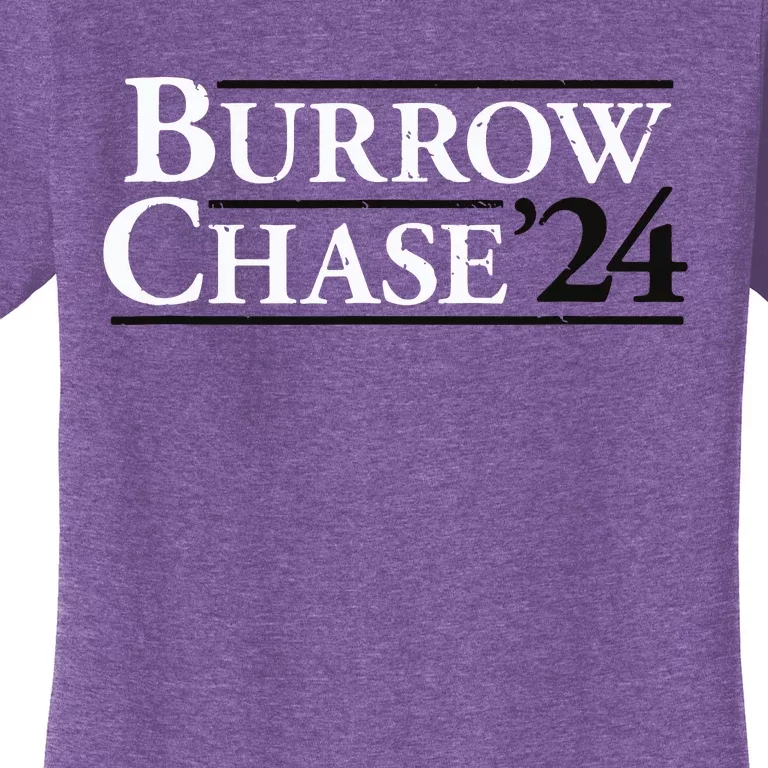 Burrow Chase 2024 Funny Burrow Chase 24 Women's T-Shirt