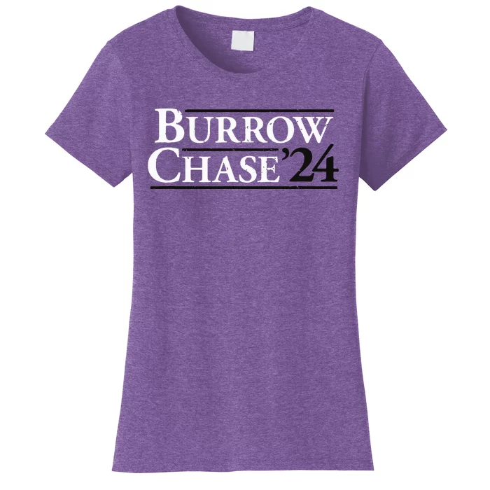 Burrow Chase 2024 Funny Burrow Chase 24 Women's T-Shirt