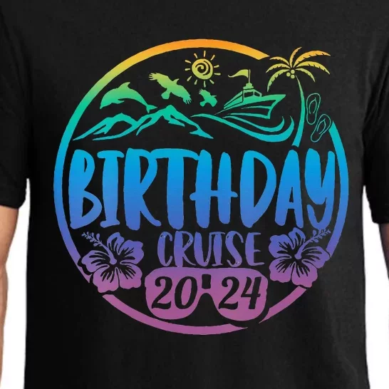 Birthday Cruise 2024 Family Cruise Trip Summer Vacation Pajama Set