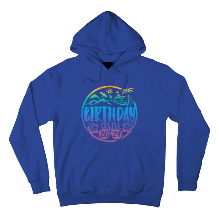 Birthday Cruise 2024 Family Cruise Trip Summer Vacation Hoodie