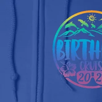 Birthday Cruise 2024 Family Cruise Trip Summer Vacation Full Zip Hoodie