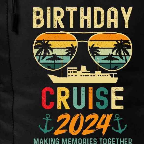 Birthday Cruise 2024 Squad Family Vacation Summer Daily Commute Backpack