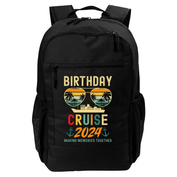 Birthday Cruise 2024 Squad Family Vacation Summer Daily Commute Backpack