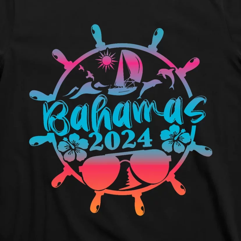 Bahamas Cruise 2024 Family Friends Group Vacation Matching T-Shirt