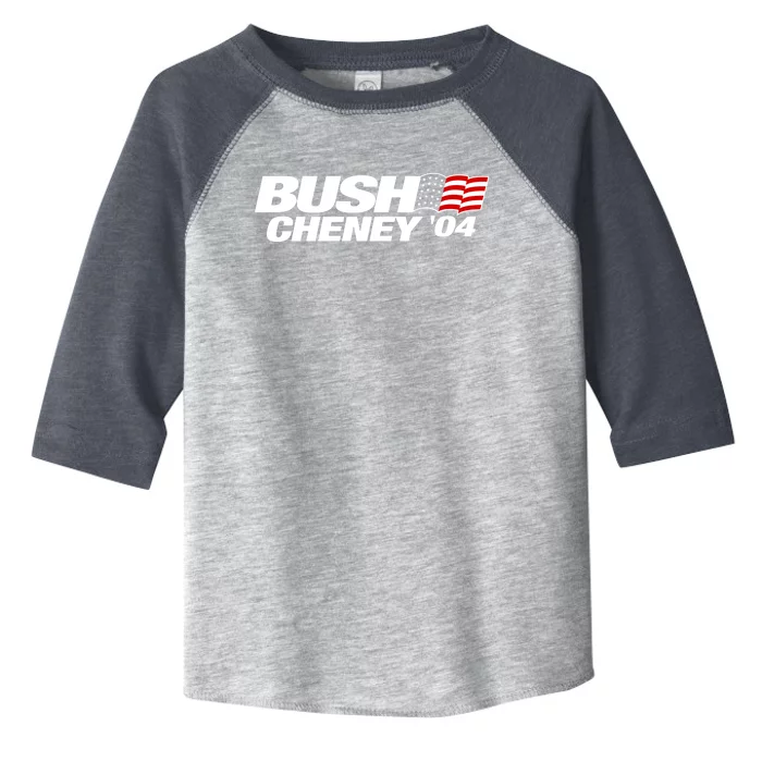 Bush Cheney 2004 Election Campaign Logo Gift Toddler Fine Jersey T-Shirt