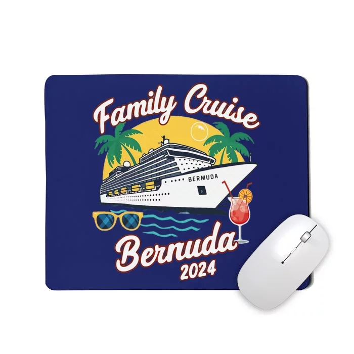 Bermuda Cruise 2024 Family Friends Group Vacation Matching Mousepad