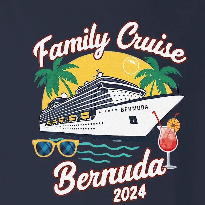 Bermuda Cruise 2024 Family Friends Group Vacation Matching Toddler Long Sleeve Shirt