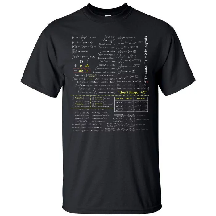 Blackpenredpen Calculus 2 Ultimate Integral Tall T-Shirt