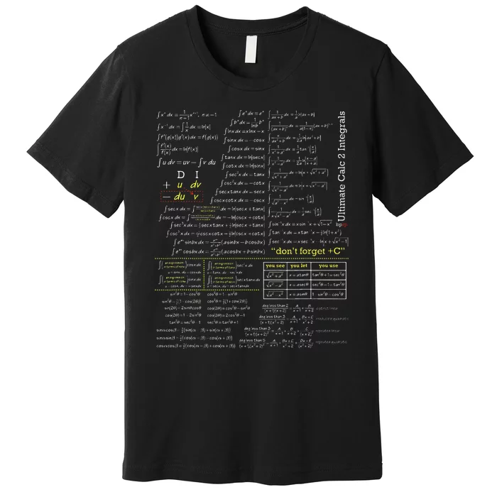 Blackpenredpen Calculus 2 Ultimate Integral Premium T-Shirt