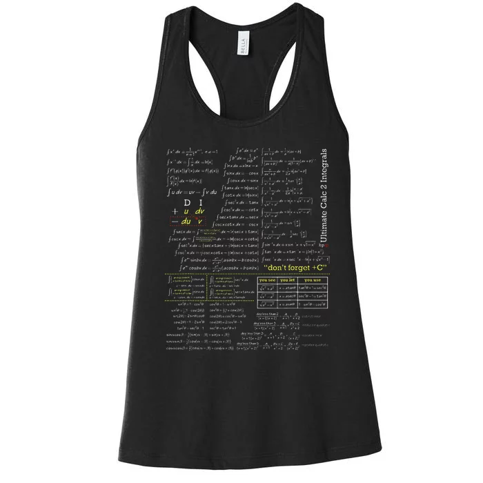 Blackpenredpen Calculus 2 Ultimate Integral Women's Racerback Tank