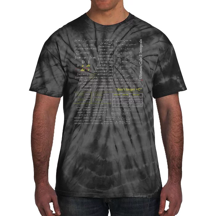 Blackpenredpen Calculus 2 Ultimate Integral Tie-Dye T-Shirt