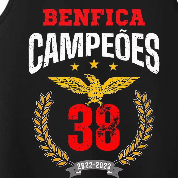 Benfica Campeao 38 Portugal Performance Tank