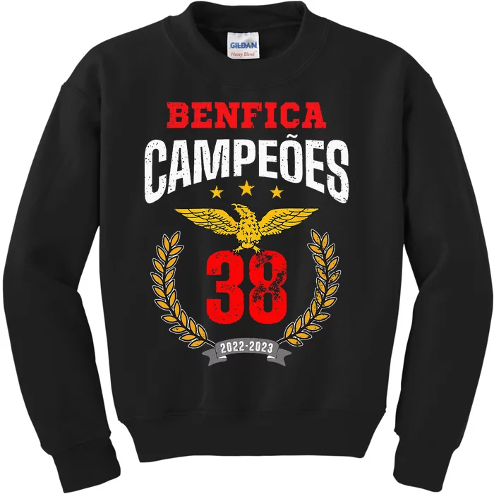 Benfica Campeao 38 Portugal Kids Sweatshirt