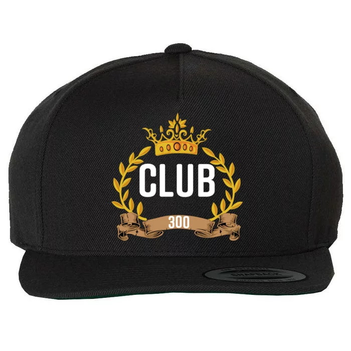 Bowling Club 300 Wool Snapback Cap