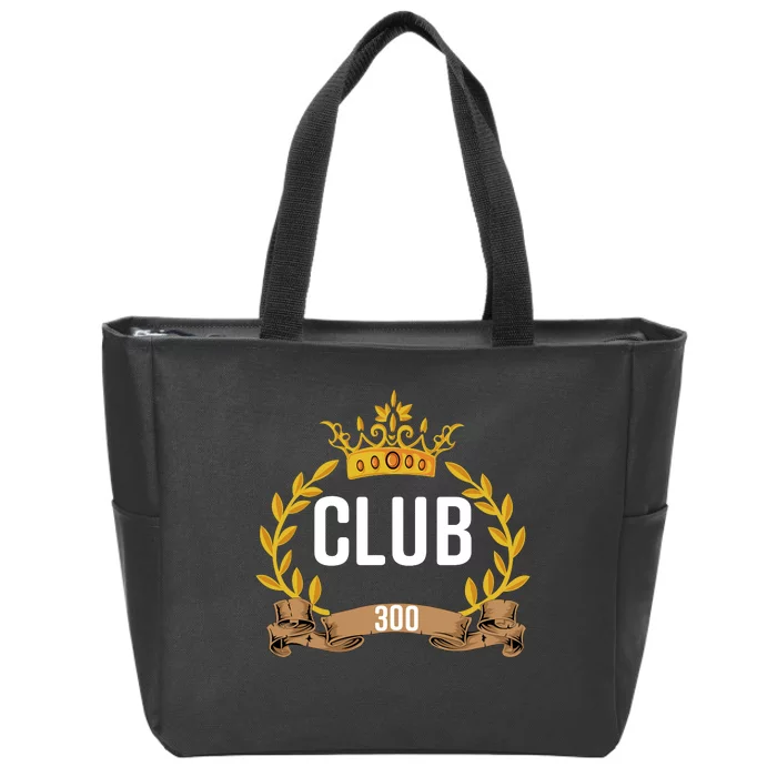 Bowling Club 300 Zip Tote Bag