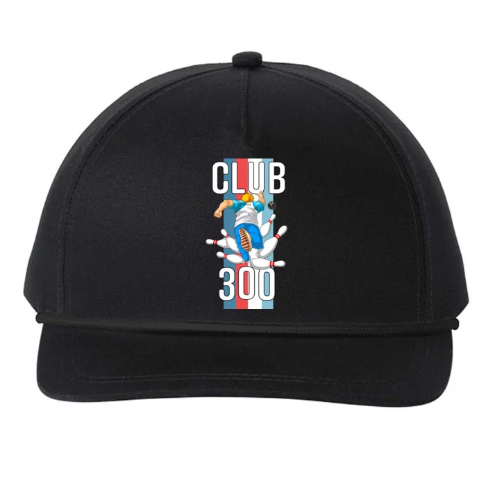 Bowling Club 300 Snapback Five-Panel Rope Hat