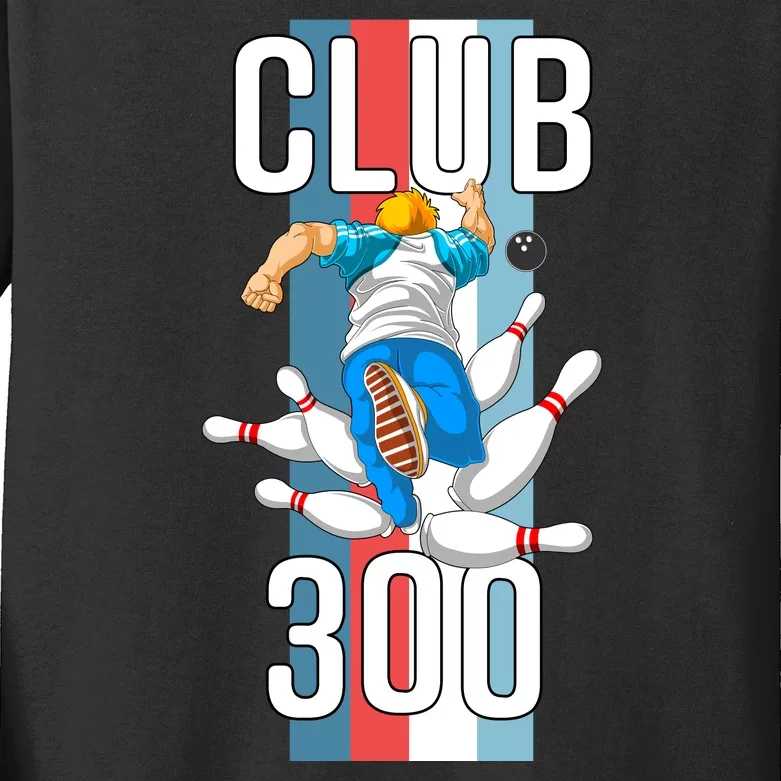 Bowling Club 300 Kids Long Sleeve Shirt