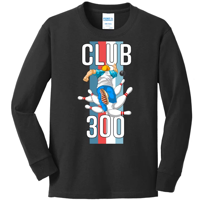 Bowling Club 300 Kids Long Sleeve Shirt