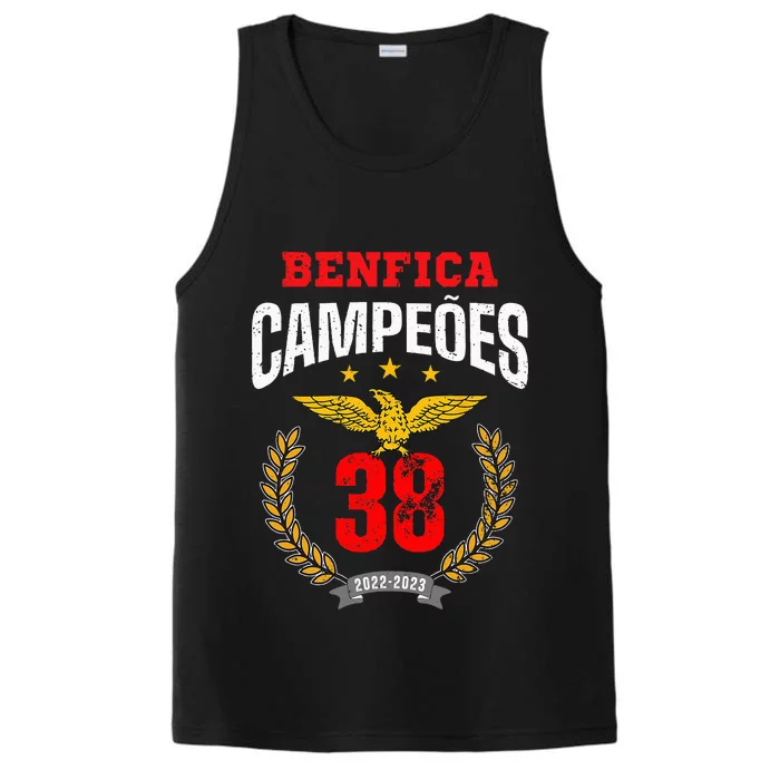 Benfica Campeao 38 Portugal Performance Tank