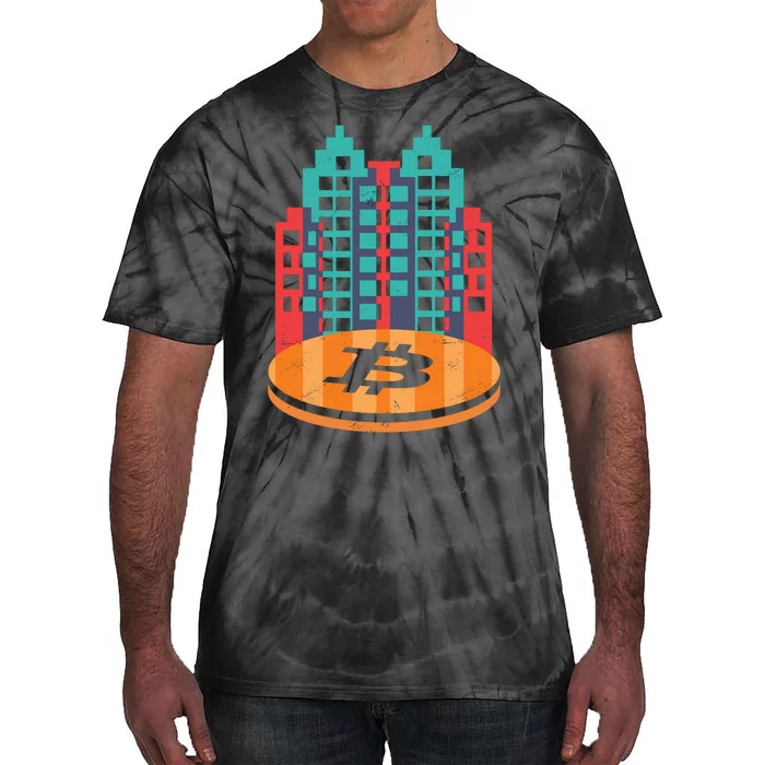 Bitcoin City Tie-Dye T-Shirt