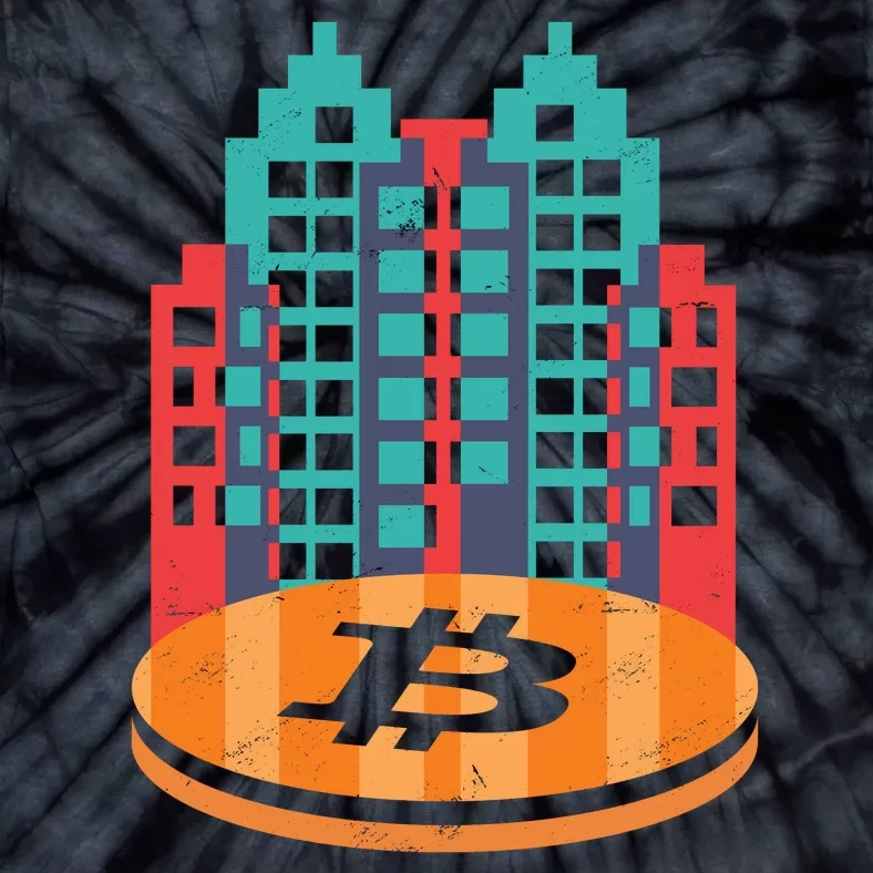 Bitcoin City Tie-Dye T-Shirt