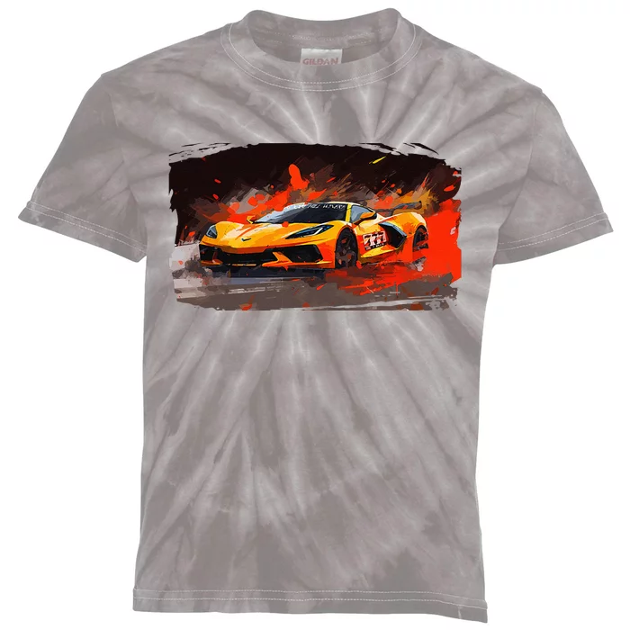 BOOMR C8 777 Splatter Kids Tie-Dye T-Shirt