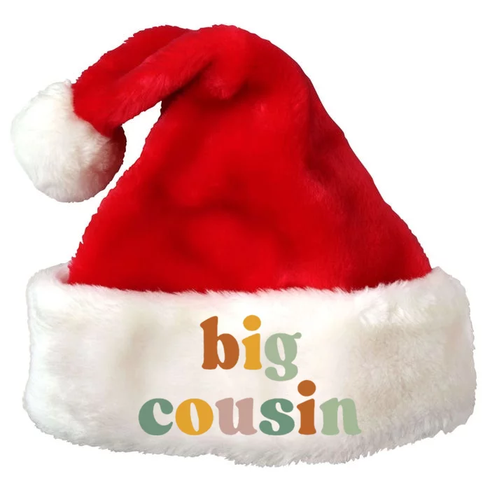 Big Cousin Announcement Premium Christmas Santa Hat