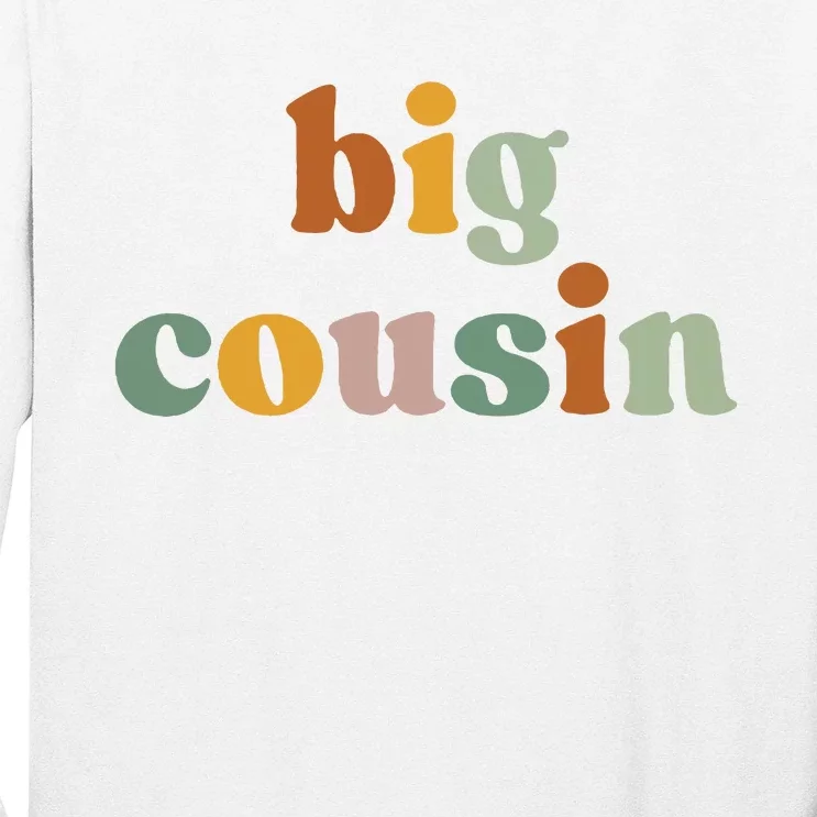 Big Cousin Announcement Long Sleeve Shirt