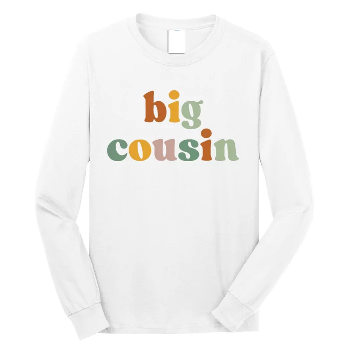 Big Cousin Announcement Long Sleeve Shirt