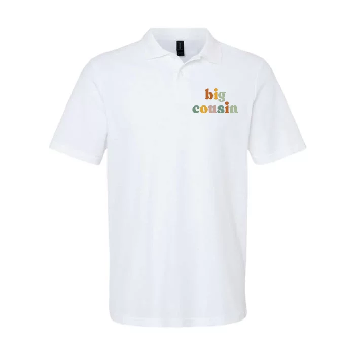 Big Cousin Announcement Softstyle Adult Sport Polo