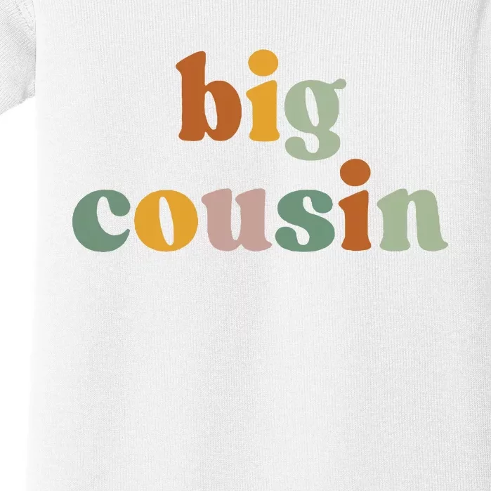 Big Cousin Announcement Baby Bodysuit