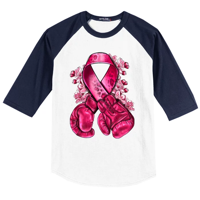 Breast Cancer Awareness Baseball Sleeve Shirt