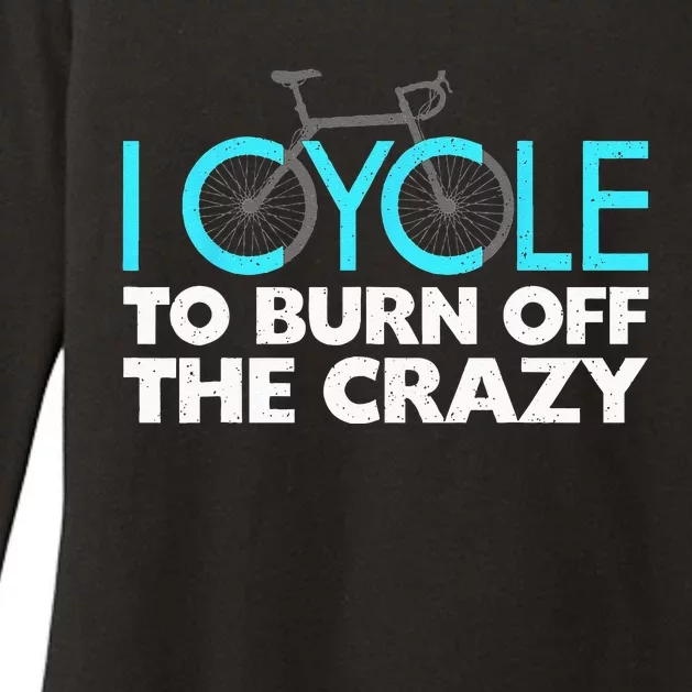 Best Cycling Art Indoor Bicycle Race Bicycling Womens CVC Long Sleeve Shirt