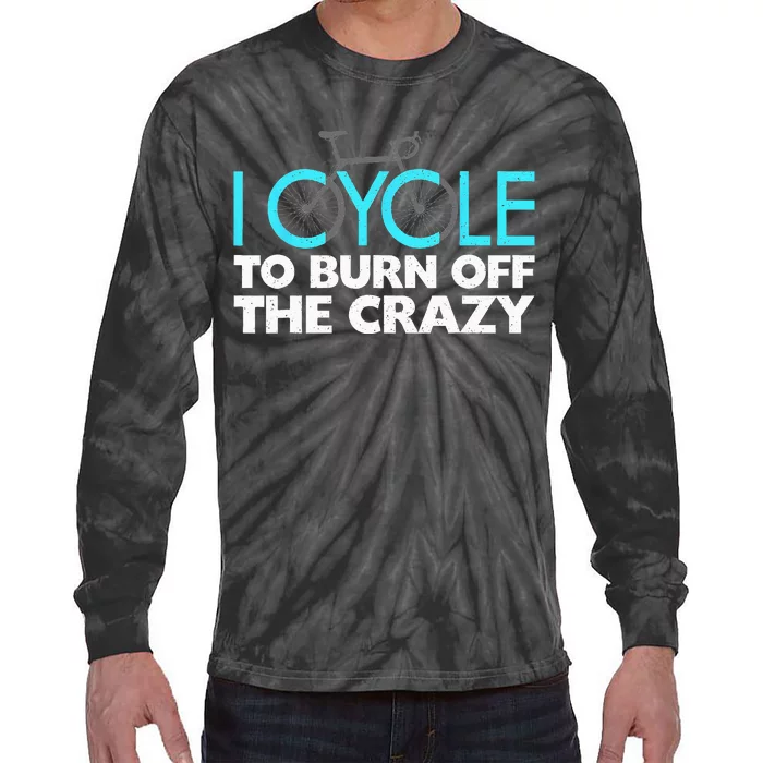 Best Cycling Art Indoor Bicycle Race Bicycling Tie-Dye Long Sleeve Shirt